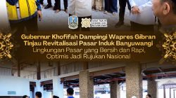 Gubernur Khofifah Dampingi Wapres Gibran Tinjau Revitalisasi Pasar Induk Banyuwangi, Optimistis Jadi Percontohan Nasional