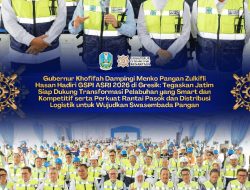 Gubernur Khofifah Dampingi Menko Pangan Zulhas di GSPI ASRI 2026, Tegaskan Komitmen Jatim Dukung Transformasi Pelabuhan Hijau dan Cerdas