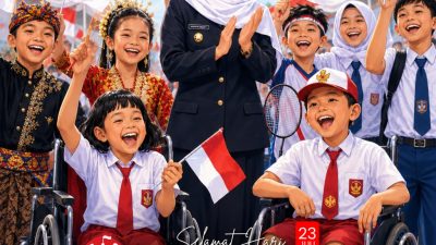Peringati Hari Anak Nasional 2026, Gubernur Khofifah Tegaskan Komitmen Wujudkan Generasi Terlindungi dan Berkualitas