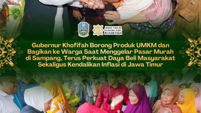 Gubernur Khofifah Gelar Pasar Murah di Camplong Sampang, Terus Kendalikan Inflasi di Jatim dan Perkuat Daya Beli Masyarakat