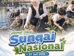 Peringatan Hari Sungai Nasional 2026, Gubernur Khofifah Ajak Perkuat Gerakan Kolaboratif Jaga Kelestarian Sungai