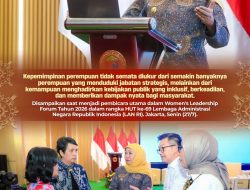 Gubernur Khofifah: Kepemimpinan Perempuan Harus Mampu Melahirkan Kebijakan yang Inklusif dan Berkeadilan