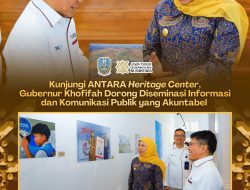 Gubernur Khofifah Kunjungi ANTARA Heritage Center, Tegaskan Pentingnya Diseminasi Informasi dan Komunikasi Publik yang Akuntabel