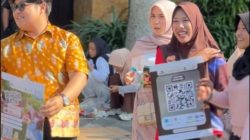 Sapa Warga di CFD Malang, Mahasiswa Ilmu Komunikasi UMM dan Anjani Batik Gelar Workshop Membatik Bernuansa Piknik