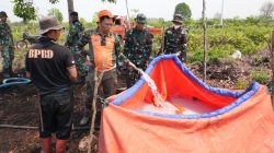 BPBD Palangka Raya Perkuat Upaya Penanganan Karhutla di Jalan Tabat Kalsa