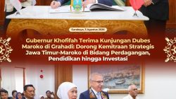 Gubernur Khofifah Terima Kunjungan Dubes Maroko di Grahadi, Perkuat Kemitraan Strategis Jatim–Maroko