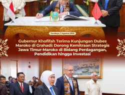 Gubernur Khofifah Terima Kunjungan Dubes Maroko di Grahadi, Perkuat Kemitraan Strategis Jatim–Maroko