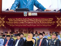 Gubernur Khofifah Pastikan Jatim Laksanakan Empat Pedoman Kepemimpinan Sesuai Pidato Kenegaraan Presiden Prabowo, Fokus Tingkatkan Kesejahteraan Masyarakat