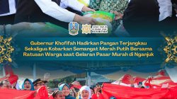 Gubernur Khofifah Gelar Pasar Murah di Nganjuk, Hadirkan Bahan Pokok Terjangkau bagi Masyarakat