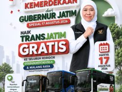 Kado Kemerdekaan, Gubernur Khofifah Gratiskan Naik Trans Jatim Seharian pada 17 Agustus 2026