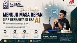 Ahmad Madani: Santri Harus Menguasai AI tanpa Kehilangan Adab