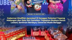 Gubernur Khofifah Apresiasi 13 Sanggar Topeng Malangan, Dorong Budaya Lestari dan Seniman Makin Berdaya