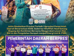 Jatim Jadi Provinsi Terbaik I Pengolahan Sampah dan Lingkungan Asri, Khofifah: Buah Komitmen dan Gotong Royong Bersama