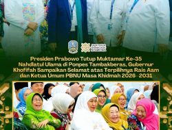 Presiden Prabowo Tutup Muktamar ke-35 NU, Khofifah Tegaskan Dukungan untuk Kepemimpinan PBNU 2026–2031