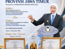 Raih Dua Penghargaan EBTKE 2026, Jatim Perkuat Komitmen Efisiensi dan Konservasi Energi