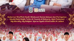 Khofifah Hadiri Sholawat Kemerdekaan dan Maulid Nabi Al-Yasmin, Ajak Amalkan “My Religion My Morality”