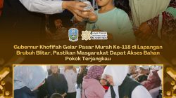 Pasar Murah ke-118 di Lapangan Brubuh, Khofifah Dorong Keterjangkauan Bahan Pokok