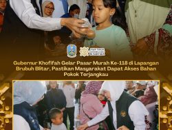 Pasar Murah ke-118 di Lapangan Brubuh, Khofifah Dorong Keterjangkauan Bahan Pokok