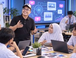 SMK Labschool UNESA 1 Surabaya Gelar Workshop Copywriting dan AI