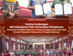 Di Hadapan 109 Mahasiswa FKN Unhan, Khofifah Ajak Sinergi Wujudkan Kedaulatan Pangan Nasional