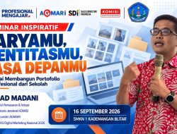 SMKN 1 Kademangan Bekali Siswa Membangun Portofolio