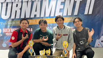 Ubaya Borong 2 Gelar Juara di Polinema Bridge Tournament II, Diikuti 105 Pasangan dari Berbagai Daerah