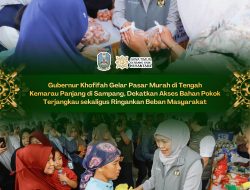 Khofifah Gelar Pasar Murah untuk Warga Kedungdung Sampang di Tengah Kemarau Panjang