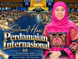 Hari Perdamaian Internasional 2026, Khofifah Ajak Masyarakat Perkuat Peran sebagai Peace Maker