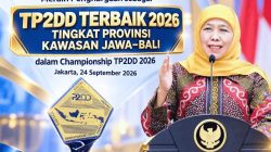 TP2DD Jatim Jadi Provinsi Terbaik Se-Jawa Bali 2026, Khofifah Pastikan Digitalisasi Beri Manfaat