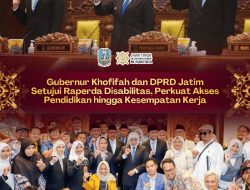 Khofifah dan DPRD Jatim Setujui Raperda Disabilitas, Perkuat Akses Pendidikan dan Kesempatan Kerja