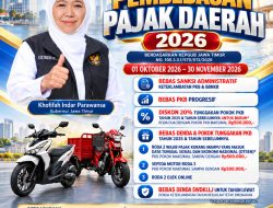 Sambut Hari Jadi Jatim, Khofifah Gratiskan dan Ringankan Pajak Kendaraan Selama Dua Bulan