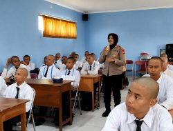 Siswa SMK Diedukasi Polsek Gamping Soal Judi Online