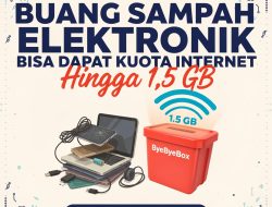 Tukar Sampah Elektronik Dapat Kuota lewat ByeByeBox