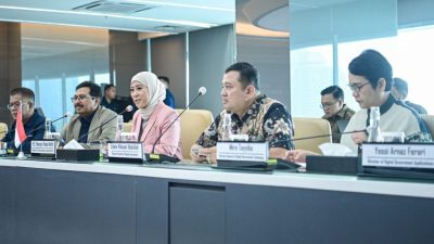 [Siaran Pers] Meutya Hafid Bahas Pusat Data bersama Finlandia