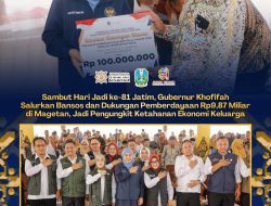 Sambut Hari Jadi ke-81 Jatim, Gubernur Khofifah Salurkan Bansos dan Dukungan Pemberdayaan Rp9,87 Miliar di Magetan, Jadi Pengungkit Ketahanan Ekonomi Keluarga