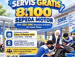 Sambut HUT ke-81 Jatim, Khofifah Ajak Masyarakat Manfaatkan Servis Gratis 8.100 Sepeda Motor