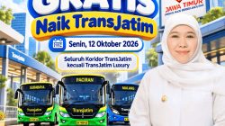 Khofifah Gratiskan Trans Jatim Sehari Penuh pada Hari Jadi ke-81 Jatim
