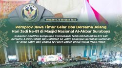 Jelang Hari Jadi ke-81 Jatim, Khofifah Gelar Doa Bersama dan 810 Kali Khatam Al-Qur’an
