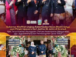Pimpin Upacara HUT ke-81 Jatim, Khofifah Paparkan Capaian Nawa Bhakti Satya