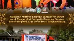Khofifah Salurkan Air Bersih di Sumenep, Sumur Bor Disiapkan sebagai Solusi Jangka Panjang
