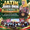 Raih Juara Umum FIKSI Nasional 2026, Jatim Cetak Sejarah untuk Pertama Kalinya