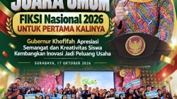 Raih Juara Umum FIKSI Nasional 2026, Jatim Cetak Sejarah untuk Pertama Kalinya