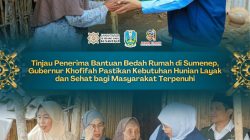 Khofifah Tinjau Penerima Bantuan Bedah Rumah di Sumenep, Perkuat Akses Hunian Layak