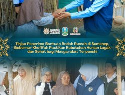 Khofifah Tinjau Penerima Bantuan Bedah Rumah di Sumenep, Perkuat Akses Hunian Layak