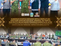 Khofifah Bersama BNPB dan KSAD Perkuat Sinergi Penanganan Karhutla di Jatim