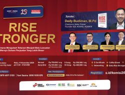 HUT ke-15 KOMISI Hadirkan RISE STRONGER, Ajak Perusahaan Berinvestasi pada Ketangguhan Tim Sales