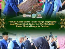 Perluas Akses Bahan Pokok Harga Terjangkau bagi Masyarakat, Gubernur Khofifah Gelar Pasar Murah Hingga ke Pacitan