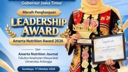 Sukses Perkuat Pembangunan Gizi Jatim, Khofifah Raih Leadership Award Amerta Nutrition 2026
