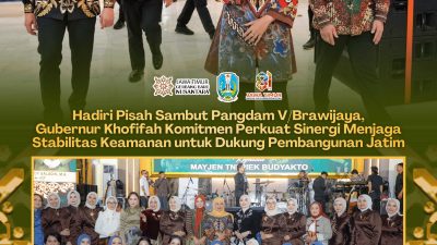 Khofifah Perkuat Sinergi dengan Kodam V/Brawijaya untuk Jaga Stabilitas dan Dukung Pembangunan Jatim