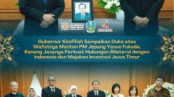 Khofifah Sampaikan Duka atas Wafatnya Mantan PM Jepang Yasuo Fukuda, Kenang Kontribusinya bagi Hubungan Indonesia-Jepang dan Investasi Jatim